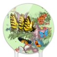 thumbnail image 3 of Acrylic Butterflies Butterfly Magical Emergence Tiger Swallowtail Cake Topper Party Decoration for Wedding Anniversary Birthday Graduation, 3 of 7
