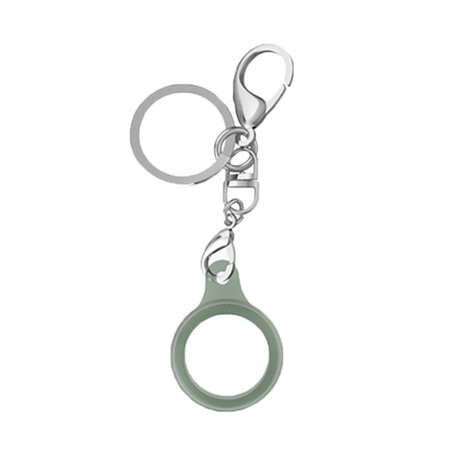 Para Airtag GPS Tracking Locator Llavero Anillo TPU Funda Marco Anti-perdida