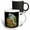 Multicolor, variant on 3drose, Illustration of Beekeeper with Bees and Honeycomb Honey, 11oz Mug