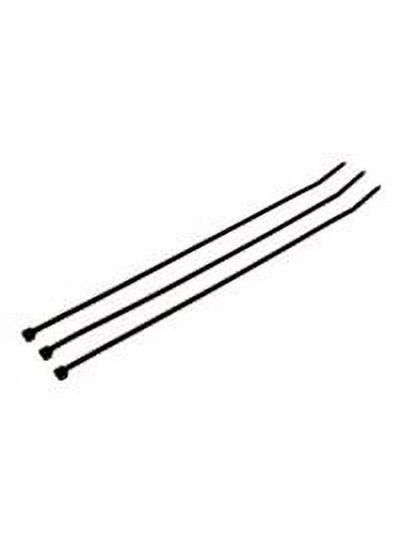 3M - Cable tie - black - 1 ft (pack of 100)