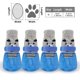 thumbnail image 5 of Methold 2 pares de calcetines pequeños para mascotas Animal transpirable elástico impermeable calcetín para botas caminar senderismo zapato portátil Suministros para perros Azul METRO Methold PT004541-05, 5 of 6