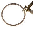 thumbnail image 3 of Abbracc Metal Purse Frame Clutch Handle Bag L Shape Kiss Clasp Lock DIY Craft Handmade Bronze Tone, 3 of 9