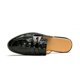 thumbnail image 4 of Zapatos de hombre de media caña, zapatillas de cuero negras, zapatos de hombre tipo mula, zapatos de piel de cocodrilo sin cordones, zapatos tipo mula masculino para hombre (26,5 cm), 4 of 4