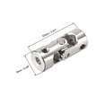 thumbnail image 3 of Acoplador de eje de dirección universal rotatable, 3mm a 3mm, 3 of 3