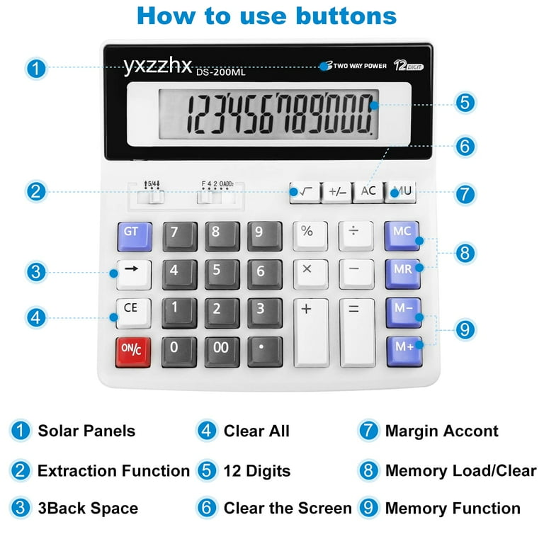 Calculator for large sale numbers