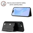 thumbnail image 3 of Case for MOTO G Play 2024 5G Wallet Case with Card Holder, Slim Standing Support Premium PU Leather Kickstand Card Slots, Durable Shockproof Cover, 3 of 6