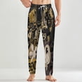 thumbnail image 2 of Bendy And The Ink Machine Mens Pajama Pants Microfleece Pajama Bottoms Sleepwear PJ Sleep & Lounge Pants, 2 of 7
