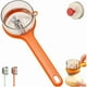 thumbnail image 1 of Pelador de plástico para utensilios de cocina, cuchillo con caja de almacenamiento, pelador multifuncional con cubo de almacenamiento, hoja de acero inoxidable de doble cara, pelador de zanahorias, ve, 1 of 1