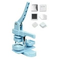 thumbnail image 4 of Square Shape Button Press Button Maker Machine Pin Maker with Accessories, 4 of 10