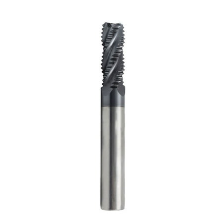 

GLFILL Solid Carbide Roughing Milling Cutter With 4Teeth Altin Coating Suitable Fo Hpc