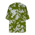 thumbnail image 5 of Tumotour Lightweight Cardigans For Women 3/4 Length Sleeve Floral Printed Tops 2024 Summer Fall Trendy Casual Loose Open Front Cardigan Jackets, 5 of 5