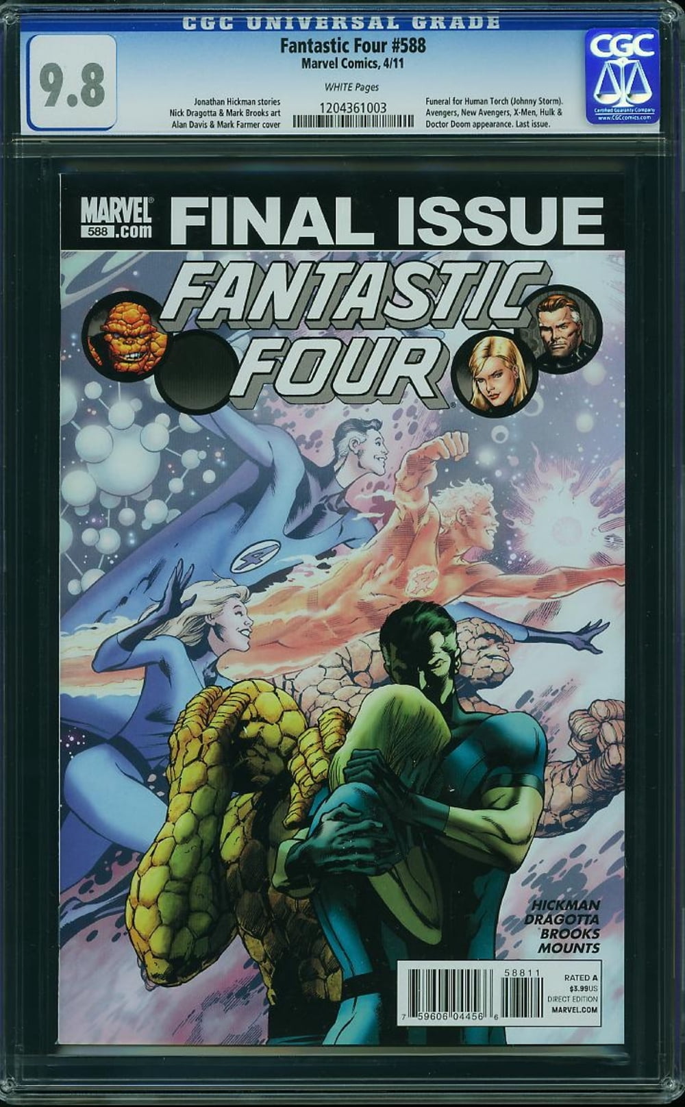Cover of Fantastic Four #588
