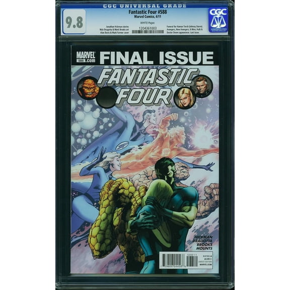 Fantastic Four #588 - CGC 9.8 Comic Book