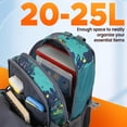 thumbnail image 2 of Mochila de senderismo Sunhiker 20L ligera, impermeable de nylon, 2 of 7