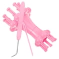 thumbnail image 4 of Miangastore Knit Spool Loom Knitter Kit Pink Plastic For Beginners Diy Projects 1 Set, 4 of 8