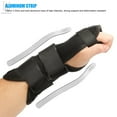 thumbnail image 5 of Gustave 2pc Breathable Wrist Brace Support Carpal Tunnel Splint Sprain Forearm Band Straps Adjustable Hand Support for Injuries, Wrist Pain, Sprain, Sport (Left+Right), 5 of 10
