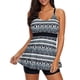 thumbnail image 5 of Traje de baño de 2 piezas para mujer, trajes de baño para mujer, conjuntos para mujer con shorts tipo bóxer, conjunto de traje de baño para mujer con sujetador push-up acolchado., 5 of 7