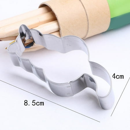 

1pcs Cookie Cutters Moulds Stainless Steel Cute Animal Cat Shape Biscuit Mold DIY Fondant Pastry Dec