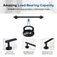 thumbnail image 4 of Toallero Negro Mate Toalleros De 14 Pulgadas Para Baño Montado En La Pared Espesar Sus304 Acero Inoxidable Soporte Para Toallas De Mano Resistente Organizador Accesorios De Baño Longitud Total 16.5 Pu, 4 of 5