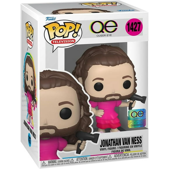 Pop Television Queer Eye 3.75 Inch Action Figure - Jonathan Van Ness #1427