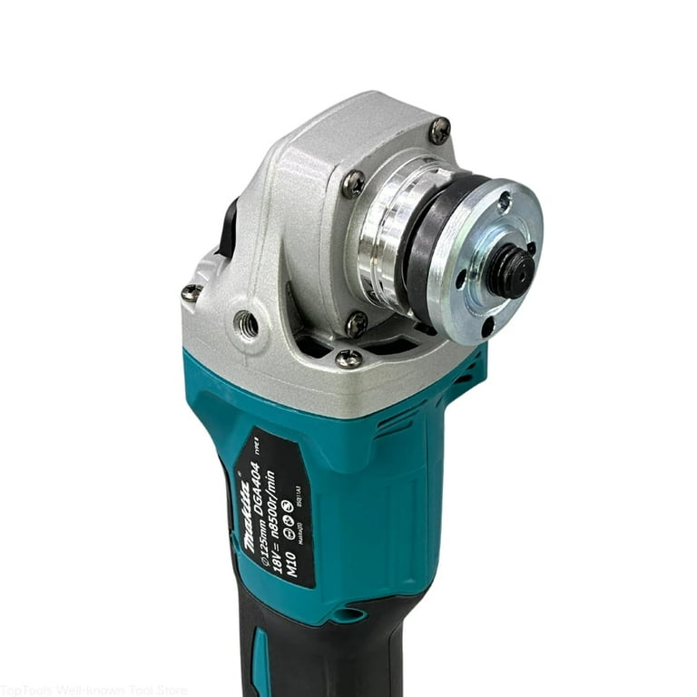 Makita DGA404 18V Cordless Angle Grinder 100 125mm 3300rpm Brushless Motor Multifunctional Grinding Cutting Machine Power Tools Bare Tool Only