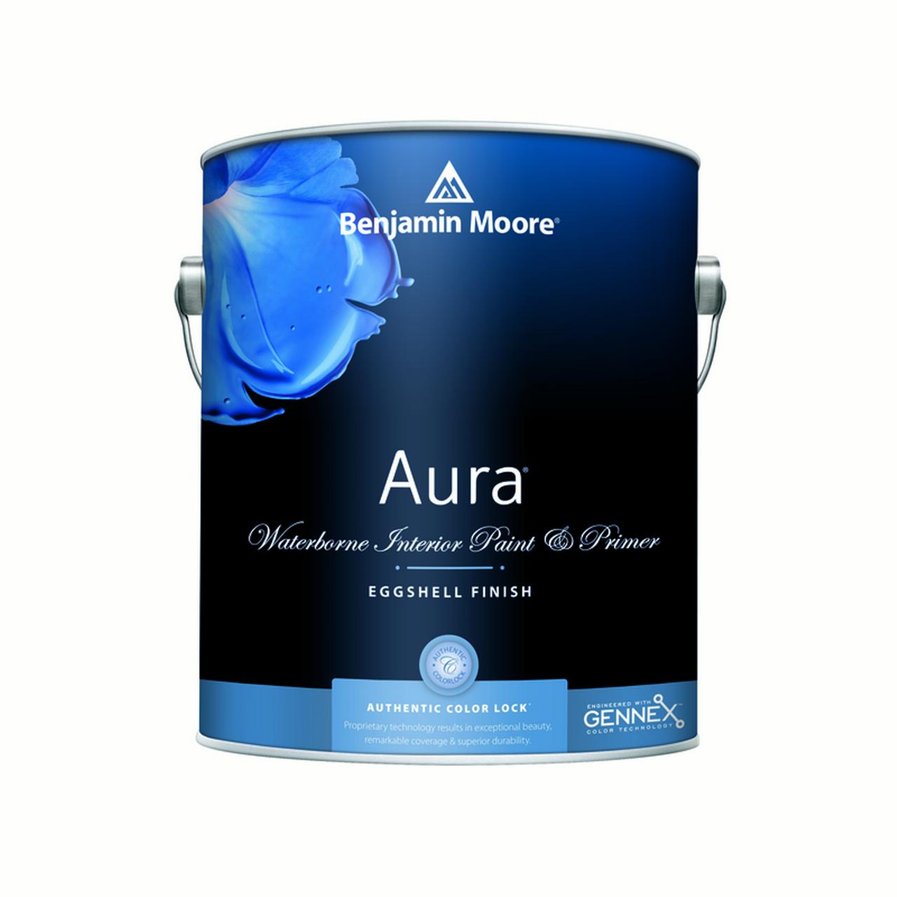 Benjamin Moore Aura Eggshell Base 4 Acrylic Latex Paint And Primer 1 Pt Walmart