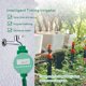 thumbnail image 3 of Scienceny Pantalla LCD verde Temporizador de riego de jardín Controles de válvula inteligentes Ahorro de tiempo Riego Ahorro de agua Jardín y Patio, 3 of 6