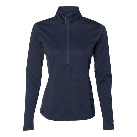 Russell Athletic Women's Striated Quarter-Zip Pullover, Style QZ7EAX