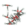 thumbnail image 3 of Three 3 Way Fishing Swivel Red Rolling T-Shape Triple Swivel Cross-Line Fishing Tackle 10/20/50Pcs, 3 of 13