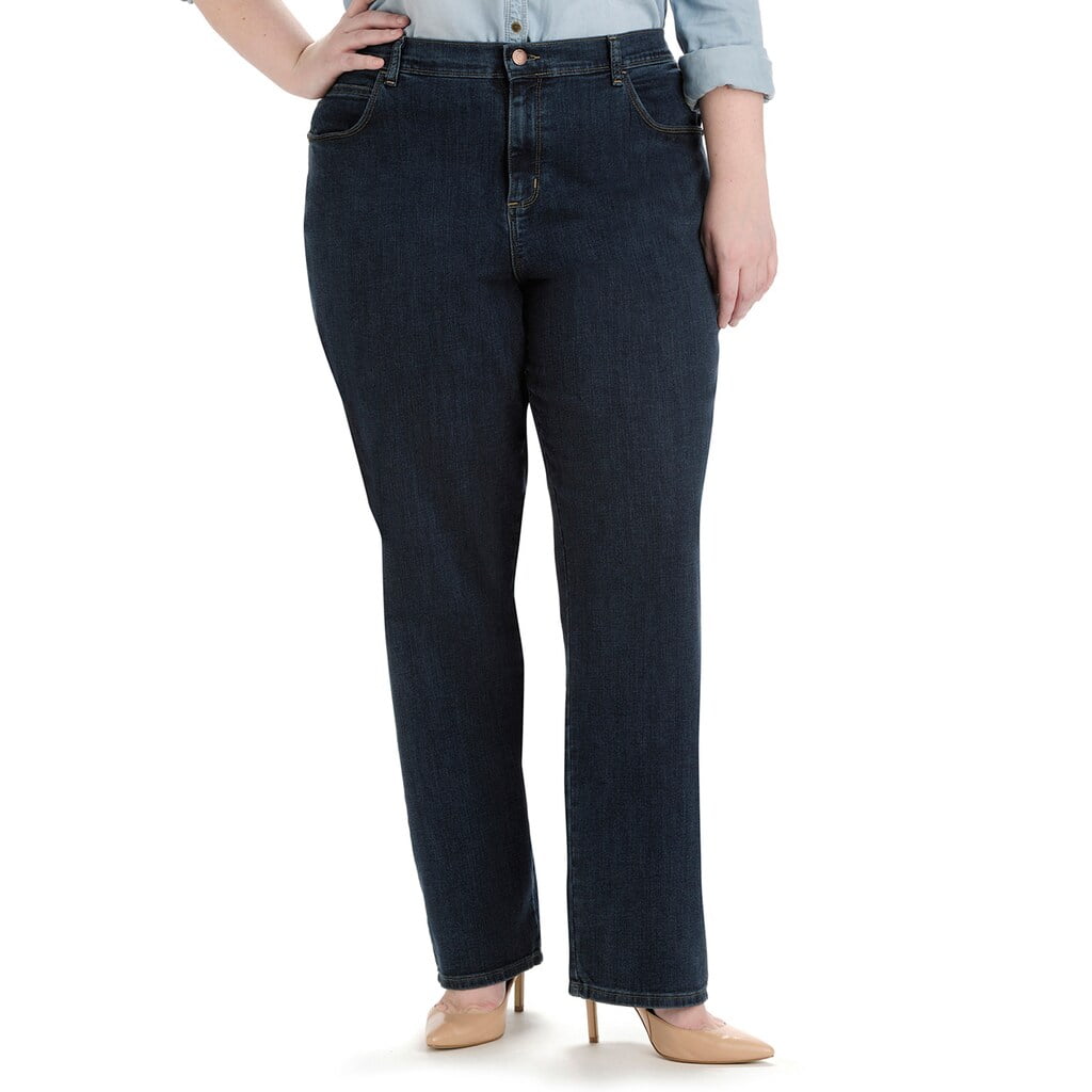women's plus size relaxed fit jeans