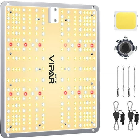 

2023 Newest V1000 LED Grow Light for Indoor Plants Dimmable Full Spectrum 2x2 ft Coverage Plant Light for Hydroponic Indoor Plants Veg Flower Growing Lamps for 3x3/2x2 Grow Tent