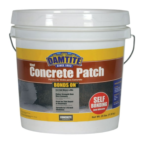 Damtite Bonds-On Vinyl Concrete Patch, 25 lb.