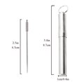 thumbnail image 2 of Soporte para palillos de dientes con 2 palillos de dientes de titanio, dispensador y contenedor portátil de palillos de dientes de acero inoxidable para exteriores WD.WDQZL Hogar, 2 of 5