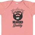 thumbnail image 4 of Inktastic I Love My Bearded Daddy Boys or Girls Baby Bodysuit, 4 of 5