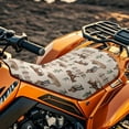 thumbnail image 4 of Uorisanigo ATV Seat Covers Universal Waterproof-Resistant Western Horse Print Four-Wheeler Seat Cover Fits for Polaris Sportsman 570 450 850 & Honda Rancher 420 Anti-Slip Seats Cushion, 4 of 7