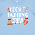 thumbnail image 4 of Inktastic Christmas Cookie Tasting Crew with Holiday Cookies Boys or Girls Baby T-Shirt, 4 of 5