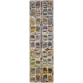 thumbnail image 2 of SAFAVIEH Nantucket Collection NAN438A Handmade Multi Rug, 2 of 7