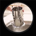thumbnail image 3 of Billuyoard Utensilio de cocina de acero inoxidable, soporte para utensilios de cocina con agujero redondo, vajilla, palillos, pala, soporte de Cocina y Comedor No.1 Billuyoard HA044145-01, 3 of 6