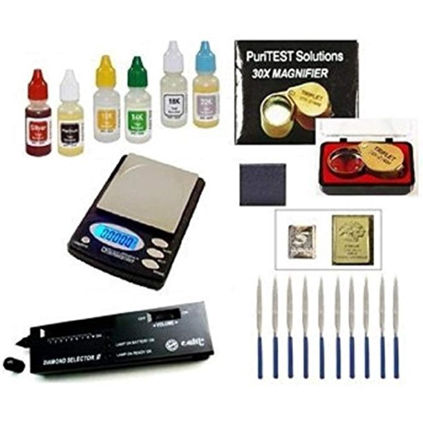 DigiWeigh Gold and Silver Test Kit CULTI SELECTOR II Electronic Diamond
