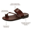 thumbnail image 5 of Zohar - Leather Toe Ring Sandal - Mens Sandals, 5 of 9