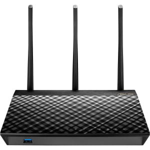 ASUS Dual-Band 3 x 3 AC1750 Wi-Fi 4-Port Gigabit Router (Best 801.11 Ac Router 2019)