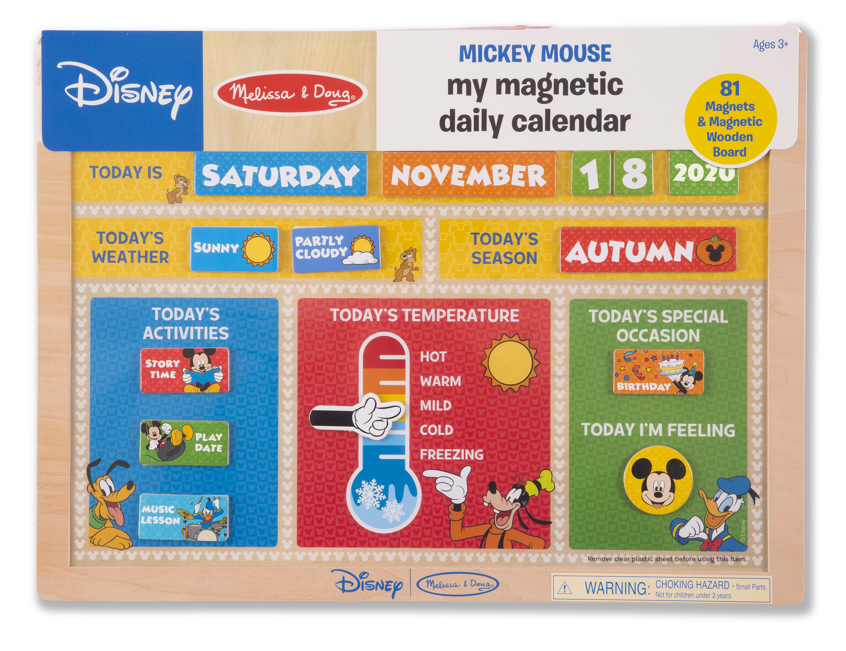 melissa and doug calendar walmart