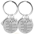 thumbnail image 4 of VERDANVERSE Key Rings Graduation Keychains Silver 2Pcs, 4 of 8