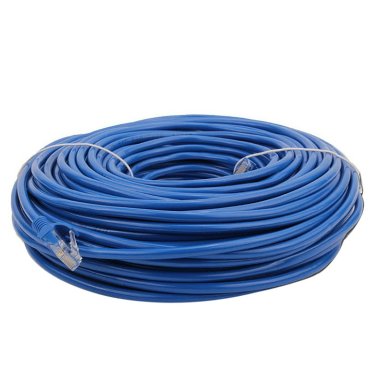 30M Long Practical Cord Cable Internet Network for PC Modem Router (Blue) 