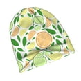 thumbnail image 4 of Beanie Hats for Men and Women, Cartoon Lemon Orange Slices Patterns Adult Unisex Knit Hat Winter Warm Skull Cap, 4 of 7