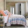 thumbnail image 5 of Global Trends Athena Quilt Set, Ivory, 5 of 7