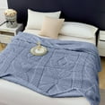 thumbnail image 5 of Soft Thick Blanket Under $5! Kadlawus Soft Thick Fleece Blanket, Double Layer Raschel Throw for Bed Sofa, Winter Warming Blanket, Cozy Plush Blanket, Home Office Nap Blanket, 5 of 6
