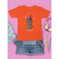 thumbnail image 3 of Cute Little Scarecrow Doll T-Shirt Juniors -Image by Shutterstock,  Small, 3 of 4