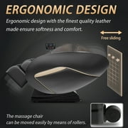 BILITOK Massage Chair Neck Massager with Zero Gravity Heating Bluetooth Functions (Black)