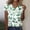 I_ Green, variant on Women’s Short Sleeve Summer Tops V Neck Shirts Casual Soft Tee Tops Going Out Tunics Blouses Outfits for Women Yellow S